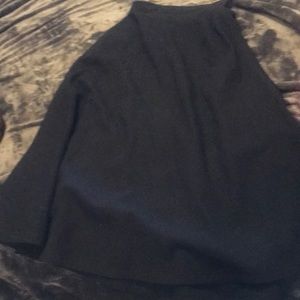 Soft wool 90’s Liz Claiborne black wrap skirt